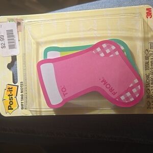 Pink and Purple Sticky Notes